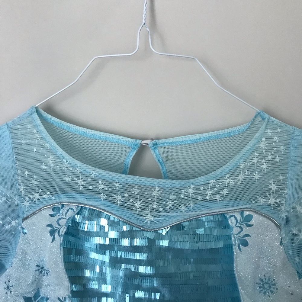 SOLD: Frozen Elsa Dress Costume Girls 7/8 - Picture 7 of 8